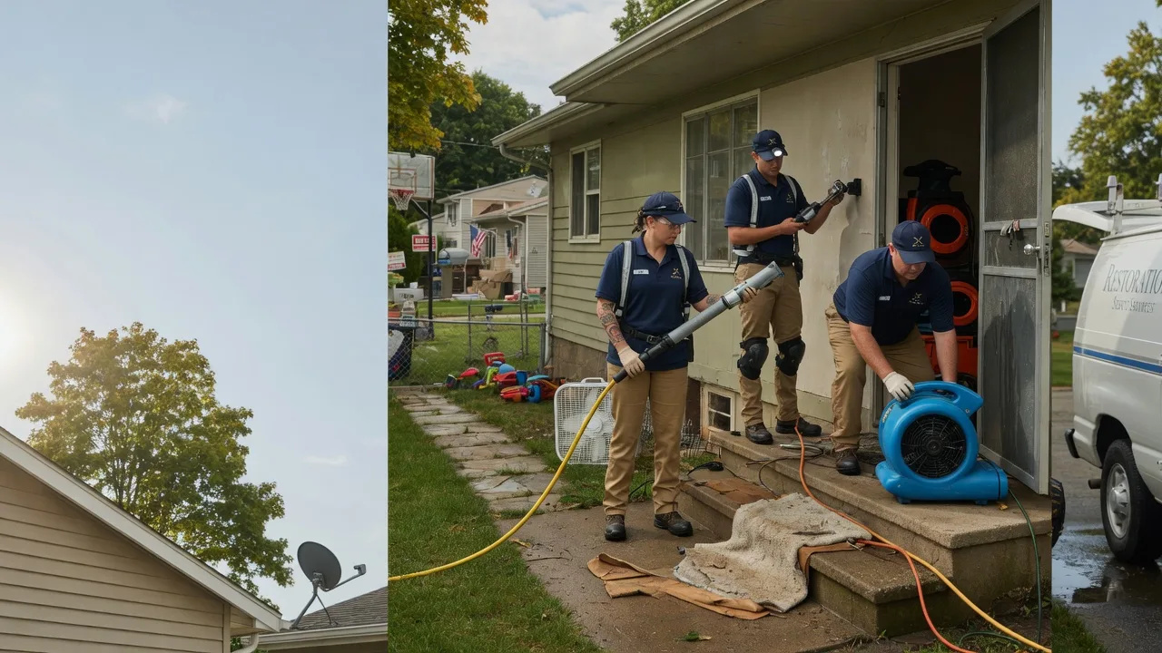 Crawl Space Water Removal in De Witt, IA near me