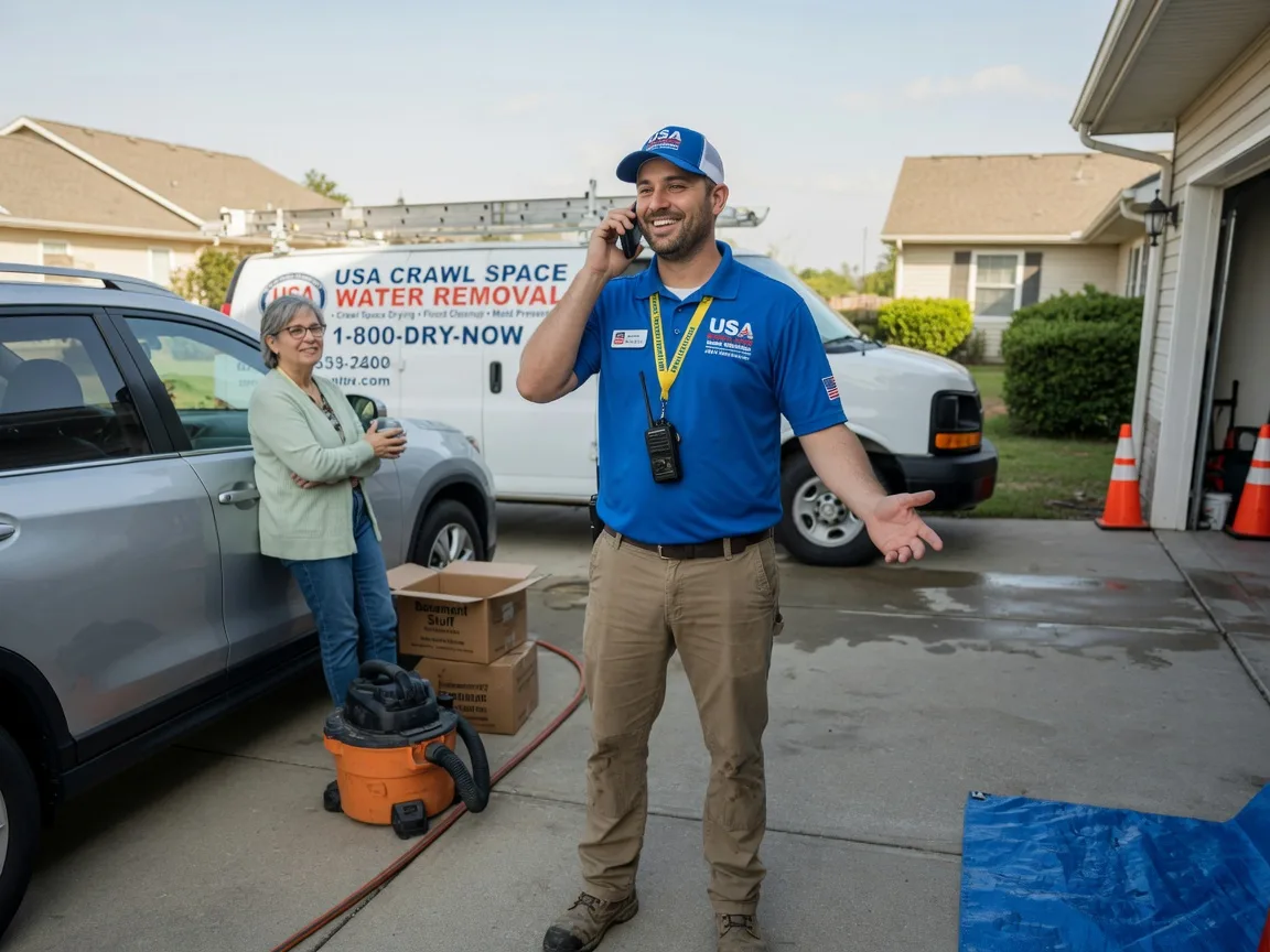 Crawl Space Water Removal De Witt, IA FAQs